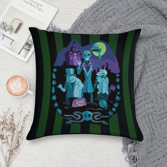 Haunted Mansion Soft Multiple Sizes Throw Pillow
