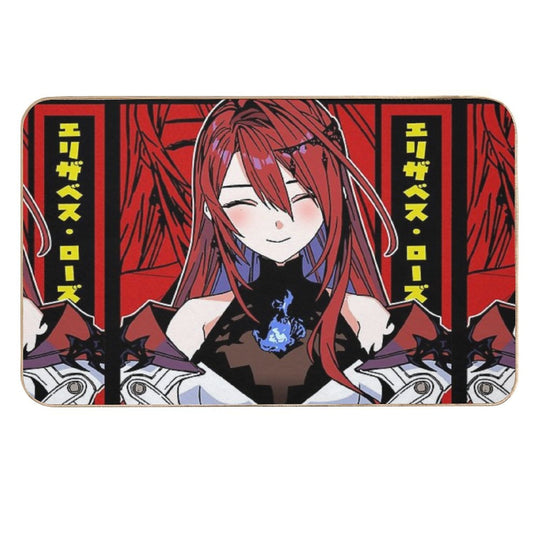 Elizabeth Rose Bloodflame - Justice  Toxin-Free Bath Mat