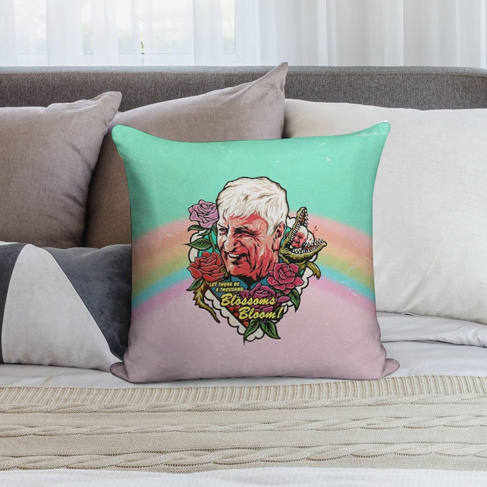 Let There Be A Thousand Blossoms Bloom Soft Fade-Resistant Throw Pillow