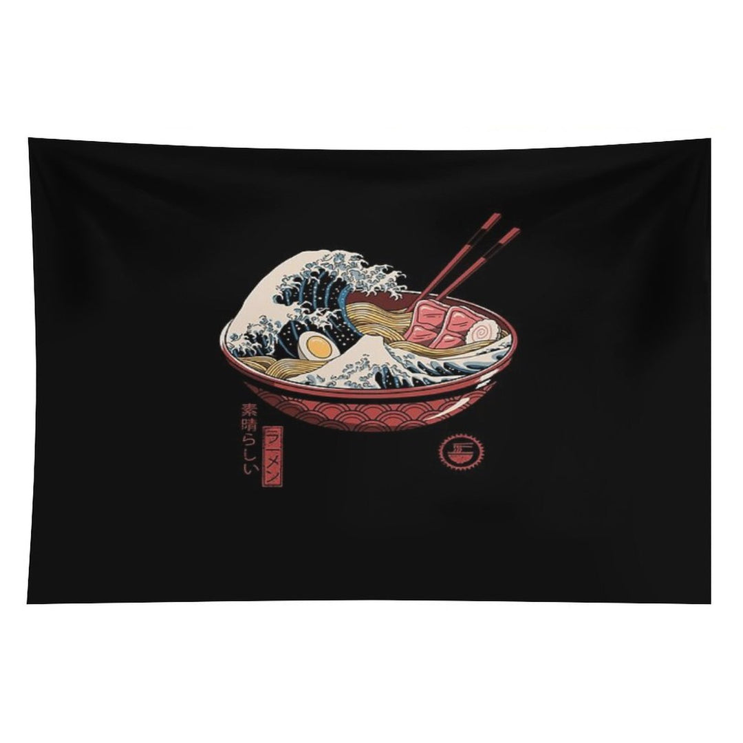 Great Ramen Wave Tapestry