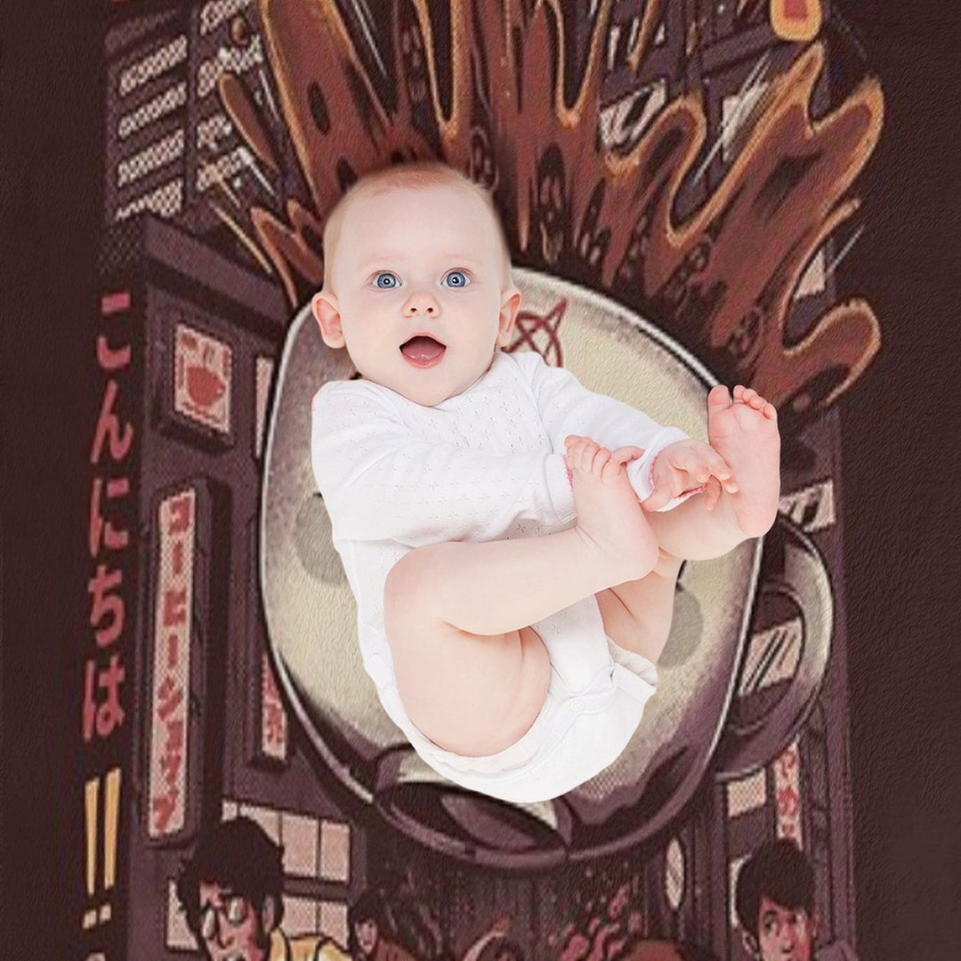 Black Magic Coffee Quick-dry Throw Blanket