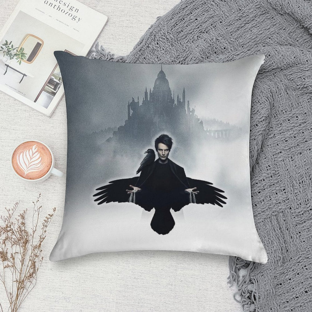 Tom Sturridge Soft Skin-Friendly Throw Pillow