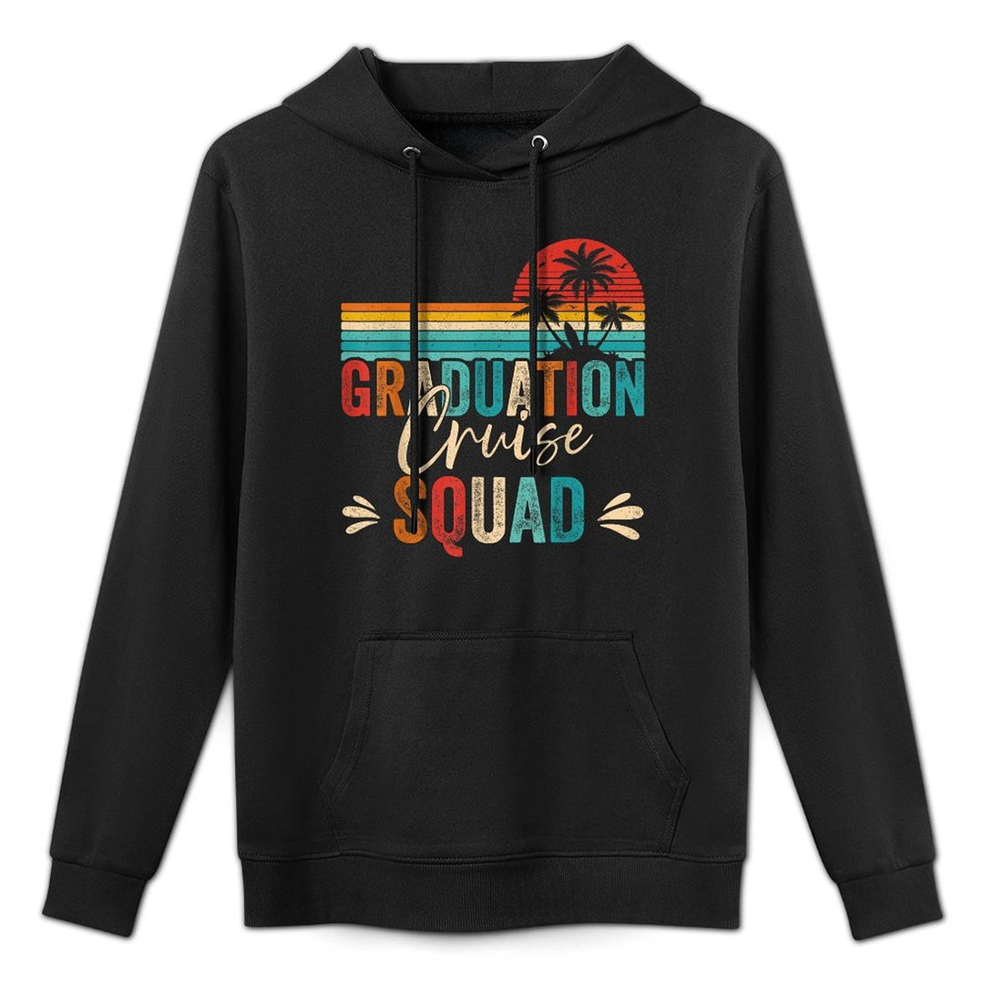 Graduation Cruise Squad 2025 Funny Cruising Graduation Casual Wear Hoodie