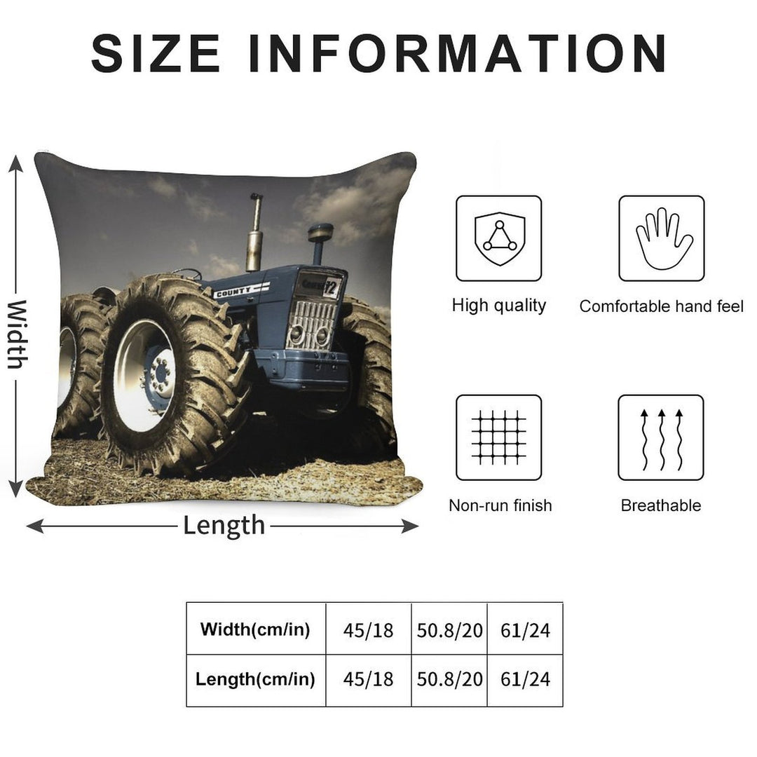 Ford County 4X4 Soft Bedroom Essential Throw Pillow