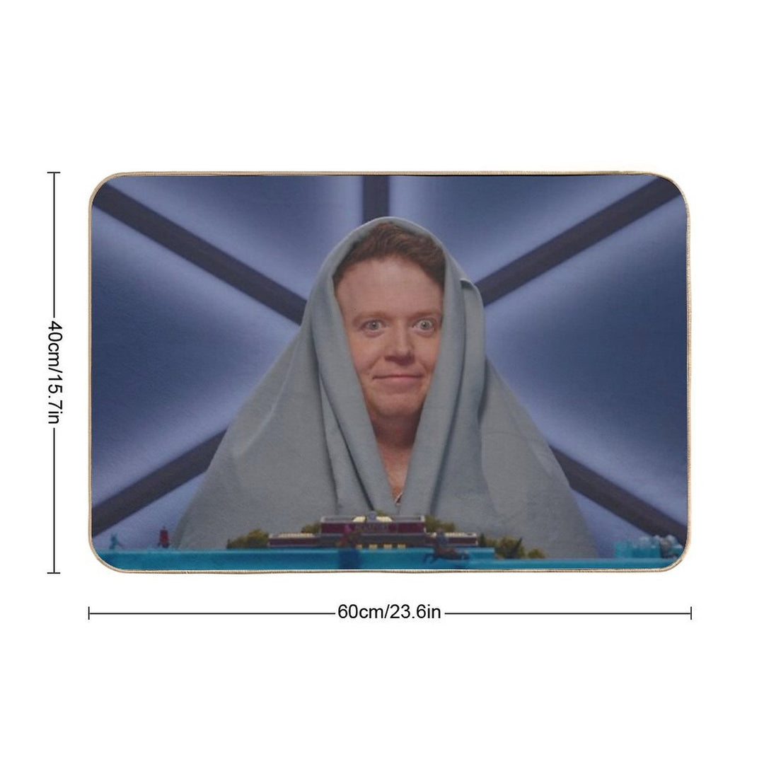 Non-sexual Adult Slumber Party Brennan Lee Mulligan  Toxin-Free Bath Mat