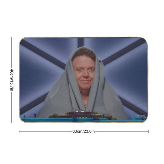 Non-sexual Adult Slumber Party Brennan Lee Mulligan  Toxin-Free Bath Mat