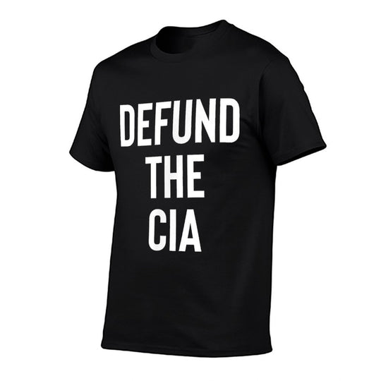Funny Government Meme Saying for Men Women Defund The CIA Central Intelligence Agency Politics  Stretchy T-Shirt