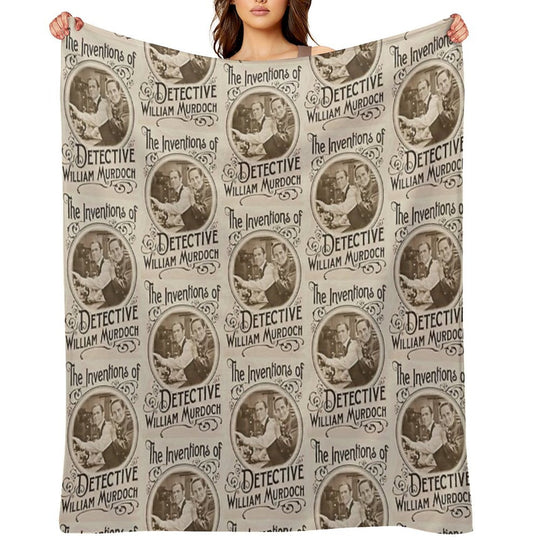 Murdoch Mysteries Multi-functional Throw Blanket