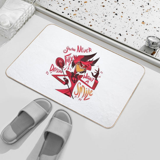 Verosika Mayday Funny Man Hazbin Hotel Alastor Fan  Eco-Friendly Bath Mat