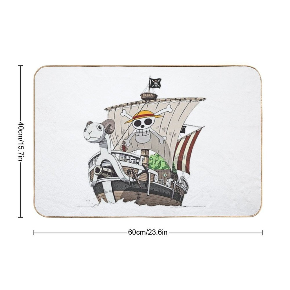 Going Merry-One Piece  Slip-Resistant Bath Mat