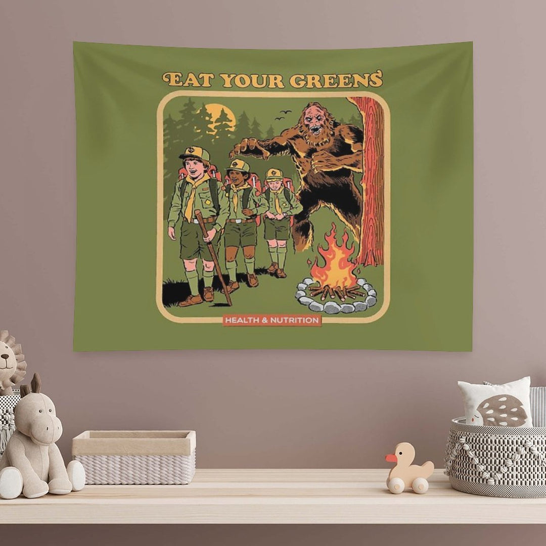 Eat Your Greens Tapestry