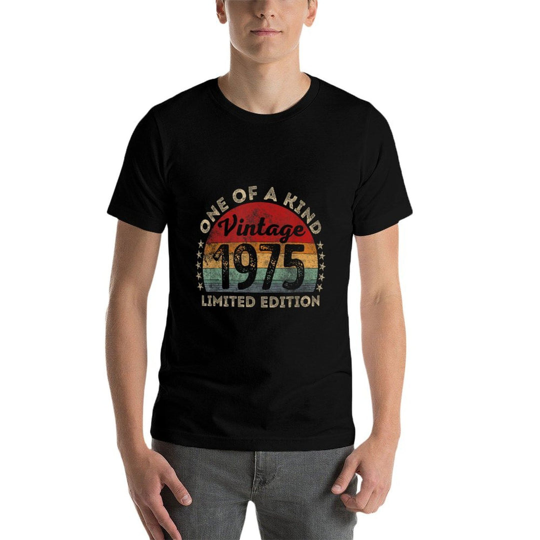 Vintage 1975 Limited Edition 50th Birthday 50 Years Old  Lightweight T-Shirt