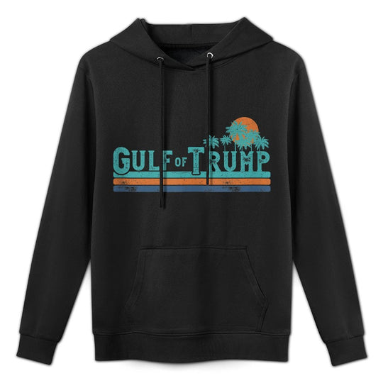 Trump America&#39;s Gulf of Trump President Trump Gulf of USA Relaxed Fit Hoodie