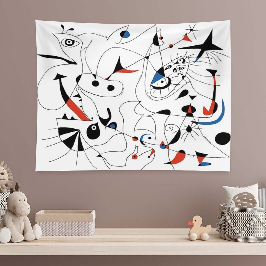 Joan Mirò #5 Tapestry