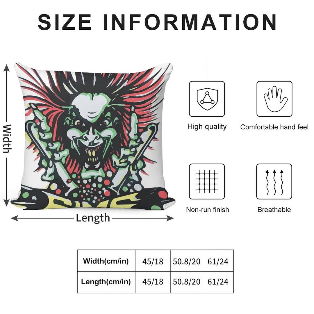 Sims Staab Skateboard Soft Fade-Resistant Throw Pillow