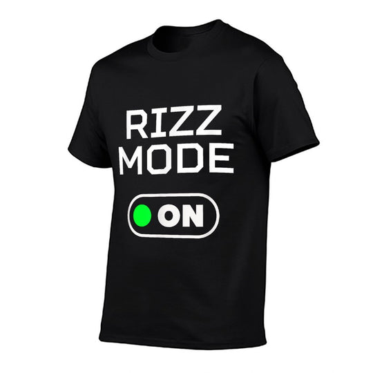 Full Rizzs Rizz Mode On Funny Trending Meme Word Party Dating Joke  Soft T-Shirt