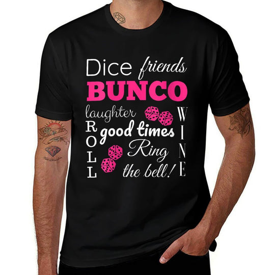 Womens Bunco Dice Good Times  Relaxed-fit T-Shirt