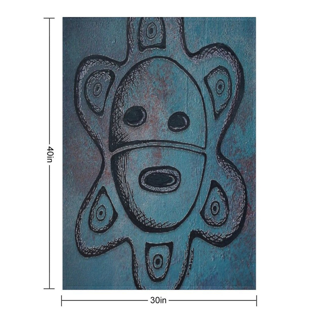 Taino Sun Comfort Throw Blanket