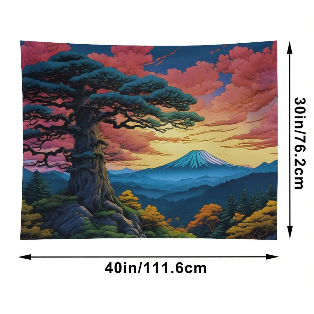 Sunset at Jiyanna - Nature Landscape Tapestry