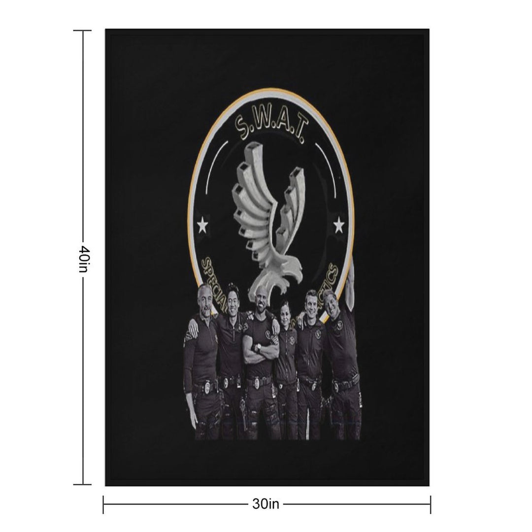 SWAT 3D TEAM Gift-ready Throw Blanket