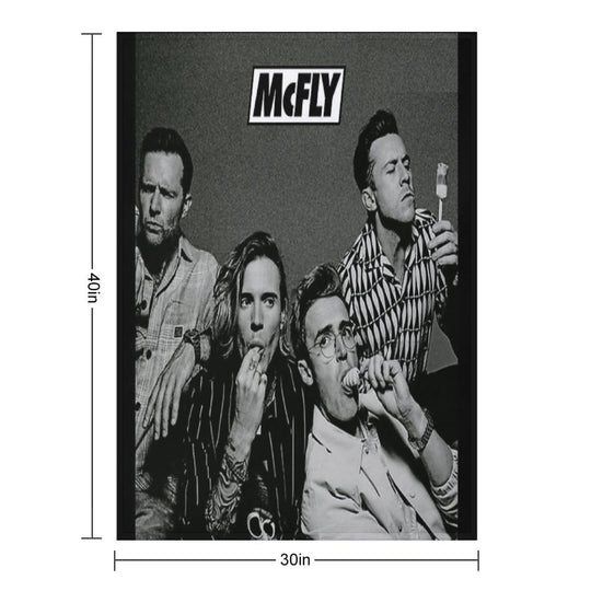 McFly Poster All-season Throw Blanket