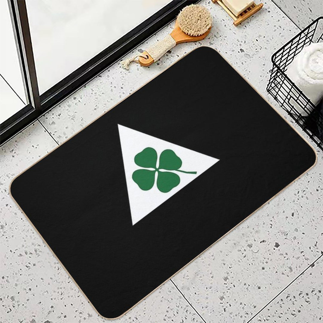 Quadrifoglio Classic Alfa Romeo  Easy To Clean Bath Mat