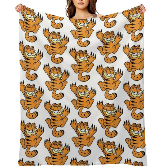 Cute Garfield Gift-ready Throw Blanket