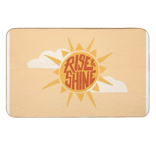 Rise And Shine  Eco-Friendly Bath Mat