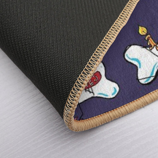 Scary & Funny Halloween 2025  Slip-Resistant Bath Mat