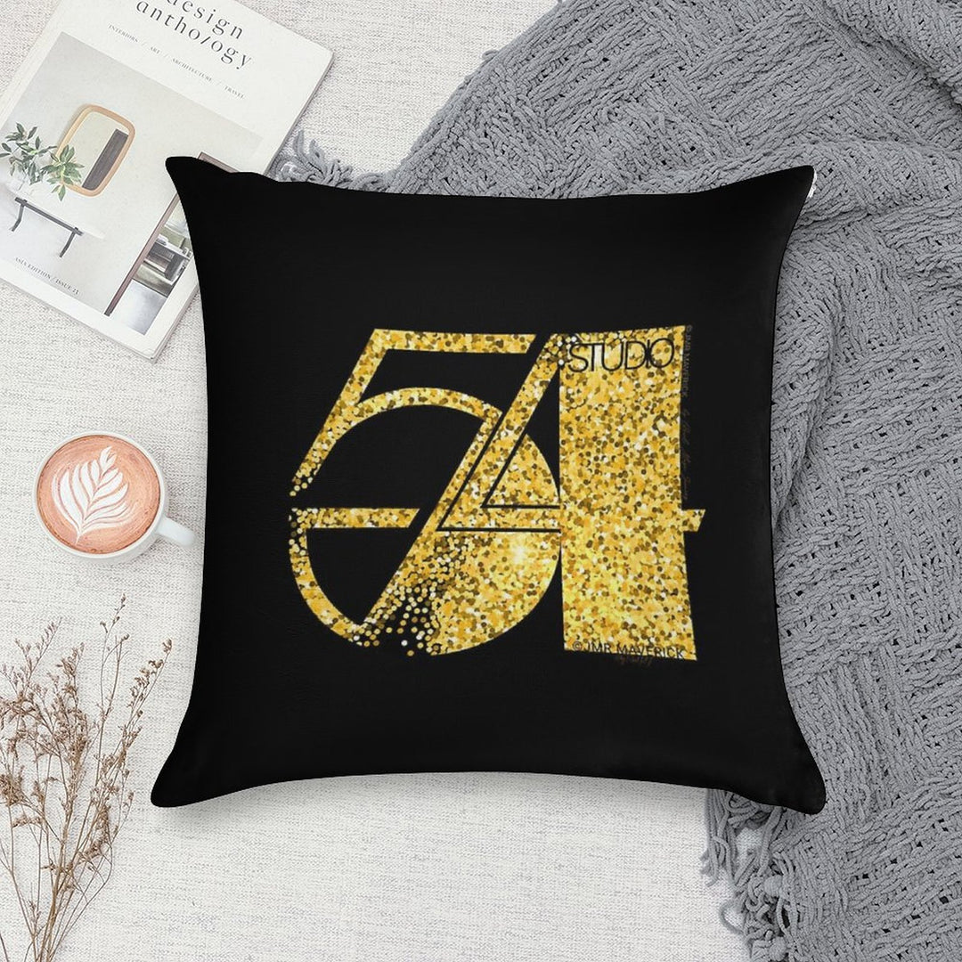 Studio 54 Soft Short Plush Fabric Throw Pillow