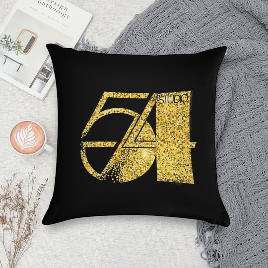 Studio 54 Soft Short Plush Fabric Throw Pillow