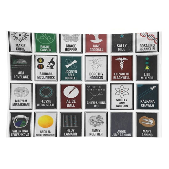 24 Women Who Changed Science. And The World. Tapestry