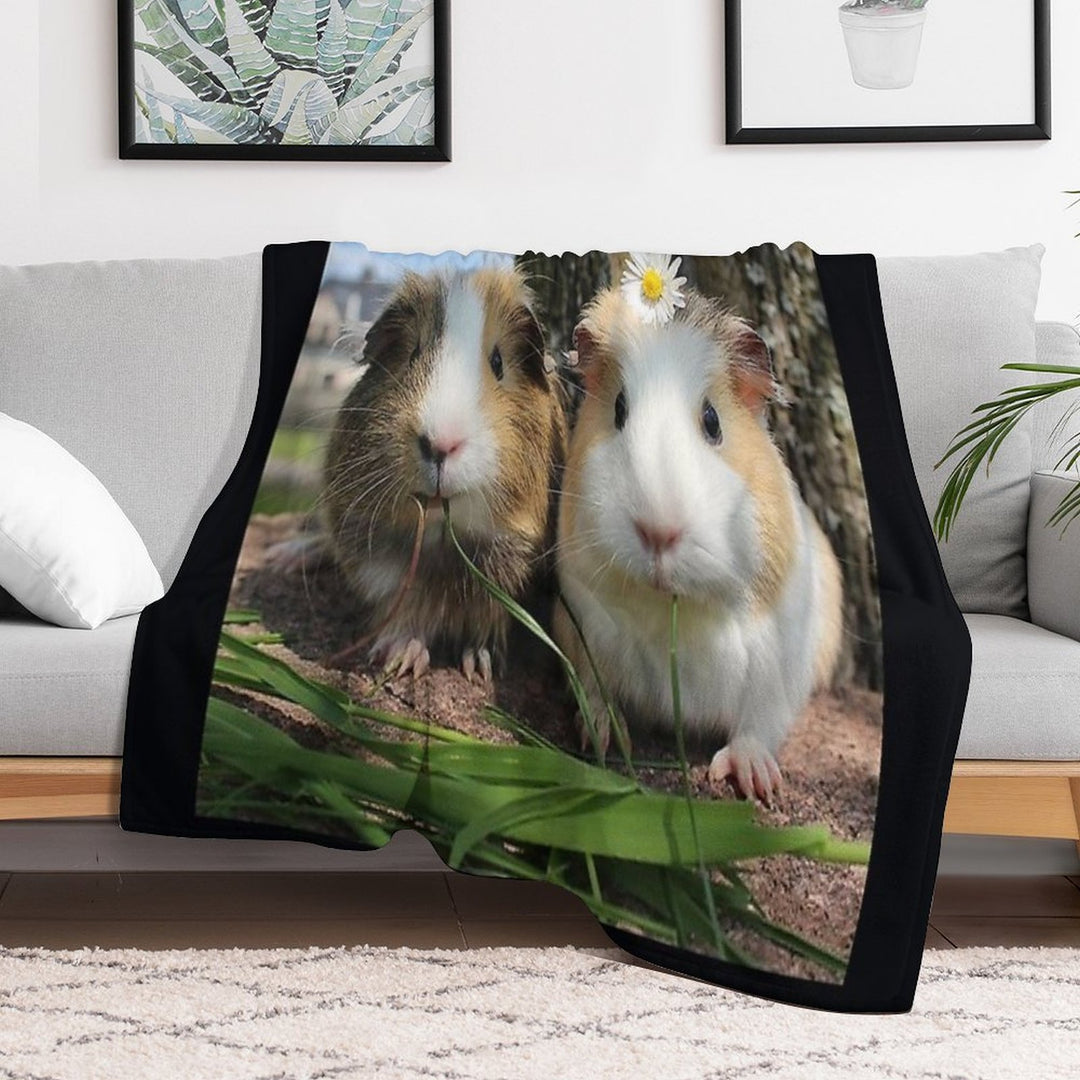 Guinea Pig – Cavy Collection – Model 01 Premium Throw Blanket