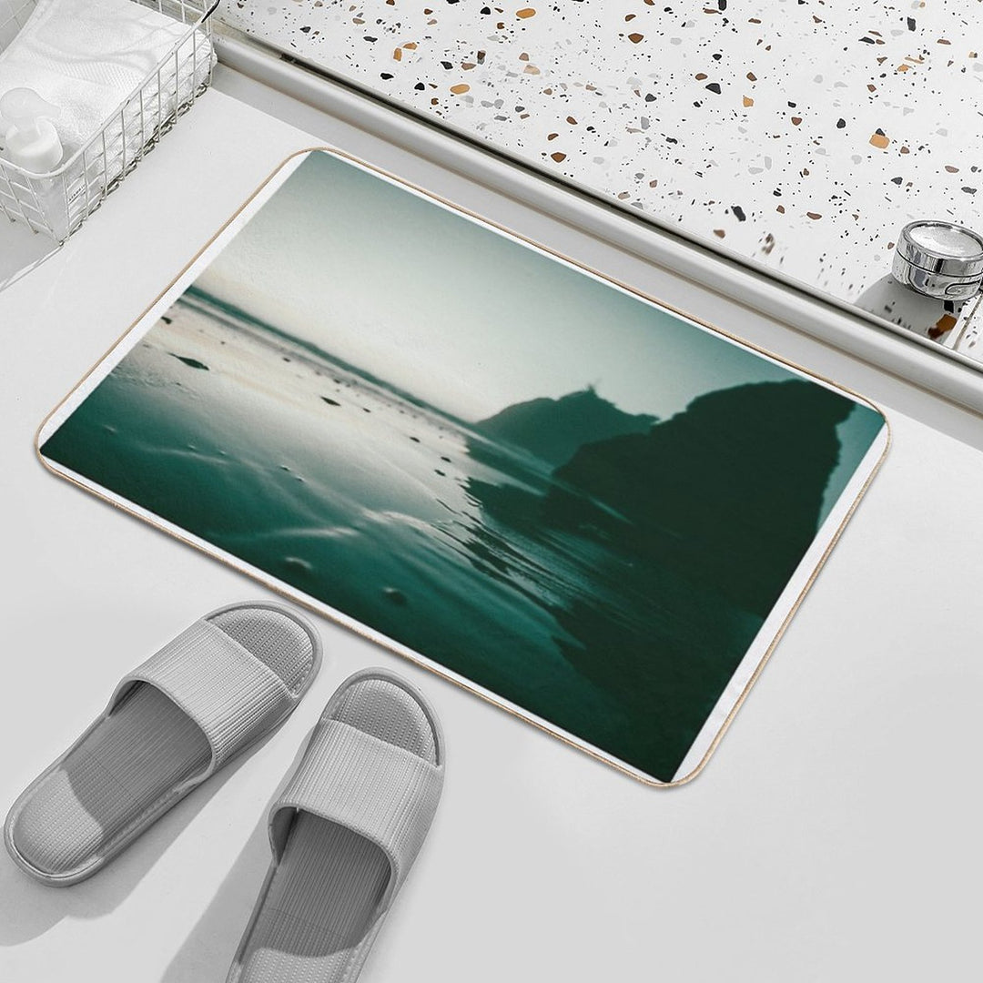 Ruby Beach at Sunset – Olympic National Park, Washington Coast  Odorless Bath Mat