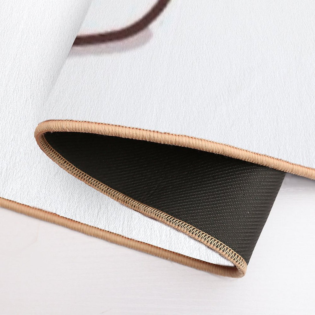 Panda Bear And Brownie True Love BUBU DUDU Couple 2026  Repositionable Bath Mat