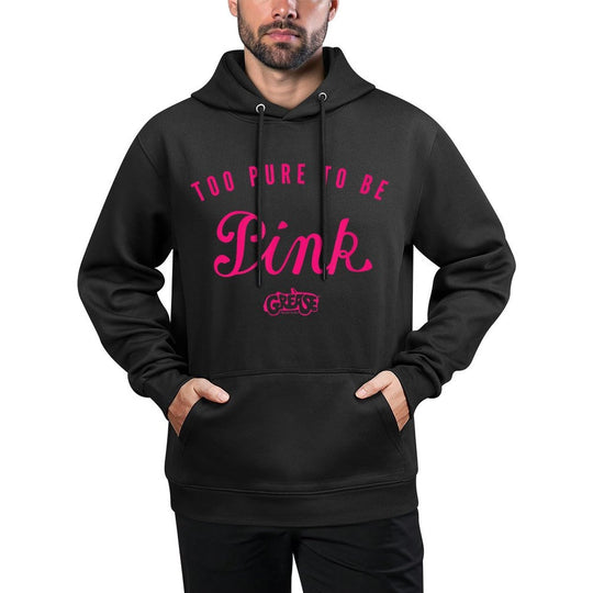 Grease - Too Pure To Be Pink Cotton-Polyester Blend Hoodie