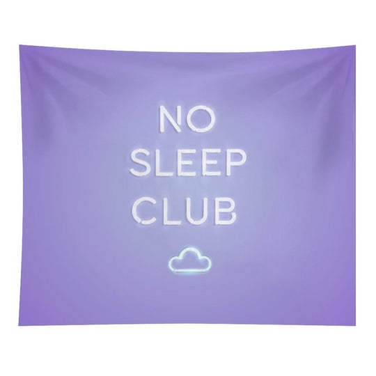 No Sleep Club Tapestry