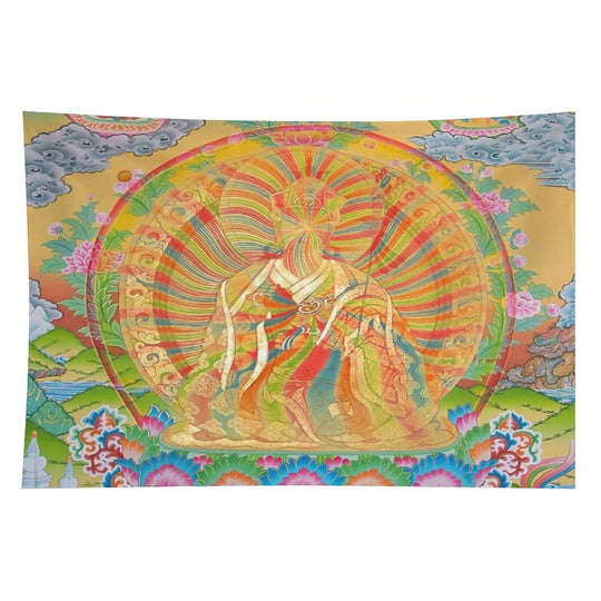 Dzogchen Rainbow Body Thangka Tapestry