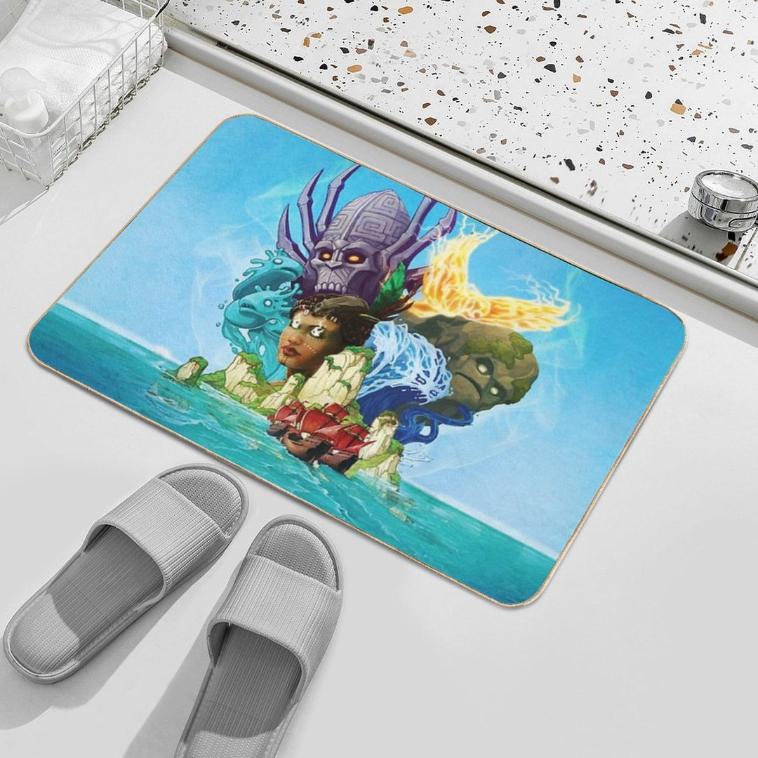 Spirit Island Cover  Pet-Safe Bath Mat