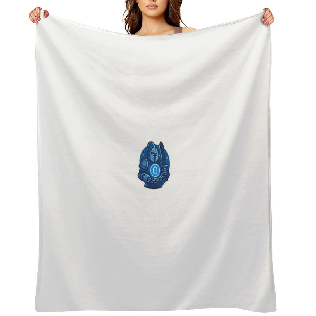 Chainlink Armored Knight Multi-functional Throw Blanket