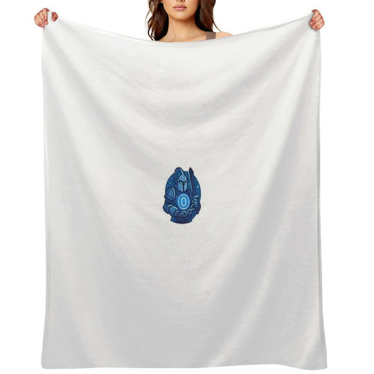 Chainlink Armored Knight Multi-functional Throw Blanket