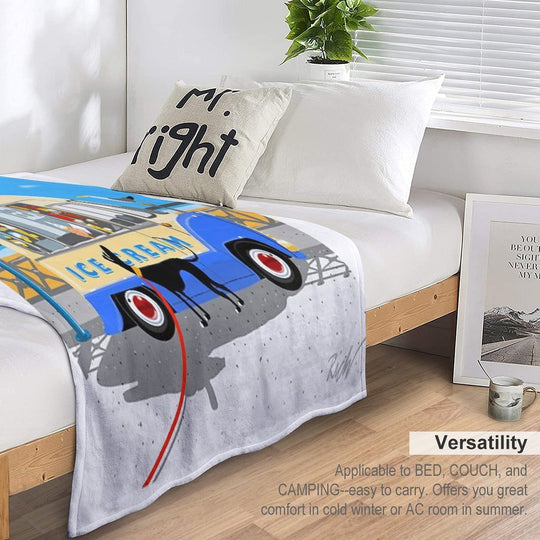 Mr. Zoomie Compact Throw Blanket