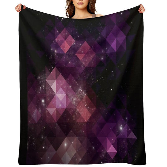 Space Shrink-resistant Throw Blanket