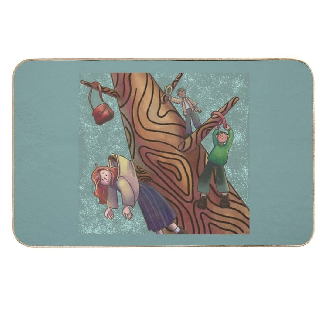 Winter Fun  Fade-Resistant Bath Mat