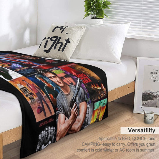 Cinema of Dolph Compact Throw Blanket