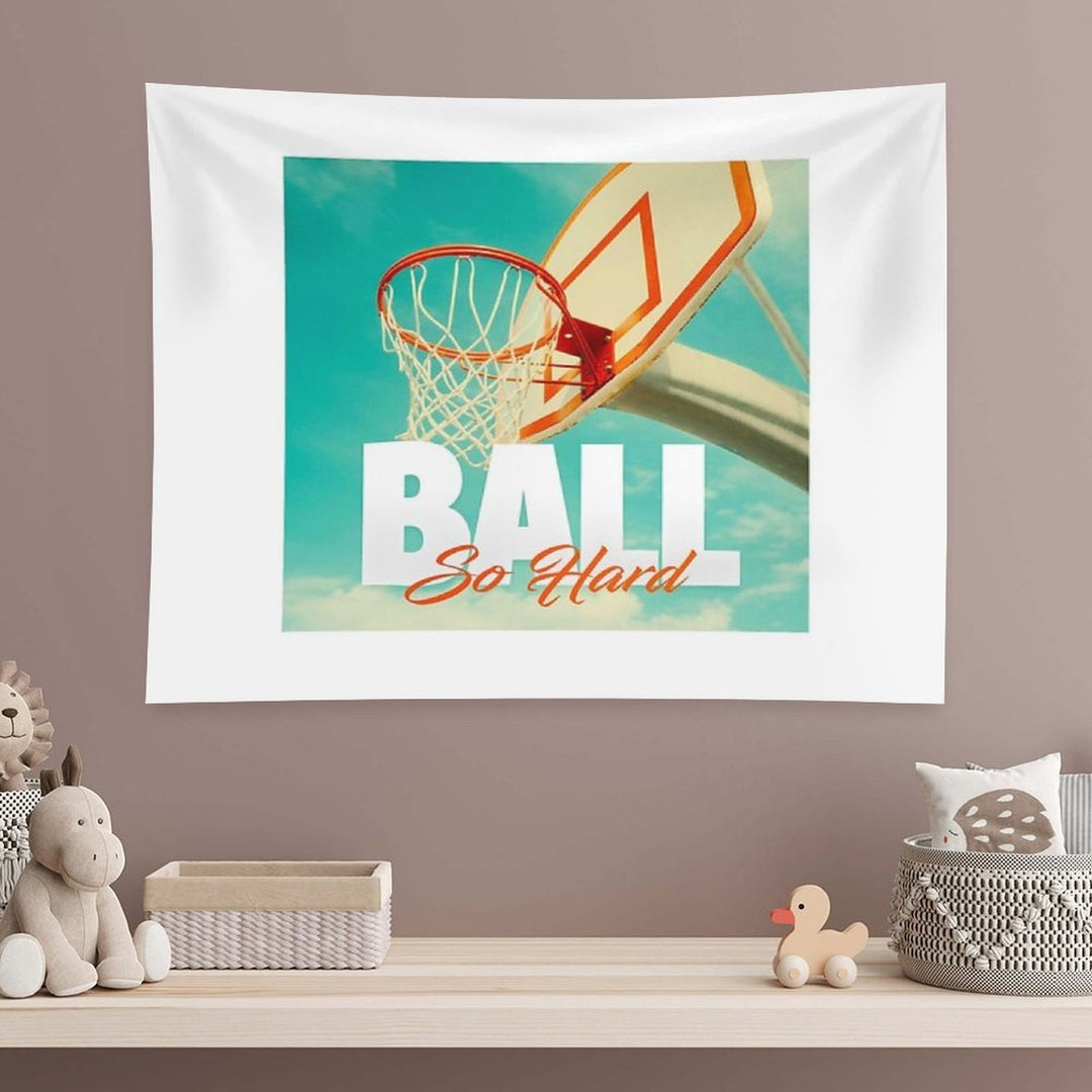 Ball So Hard HD Vintage Art Tapestry