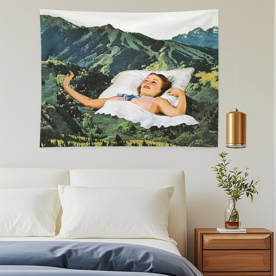 Rising Mountain Tapestry