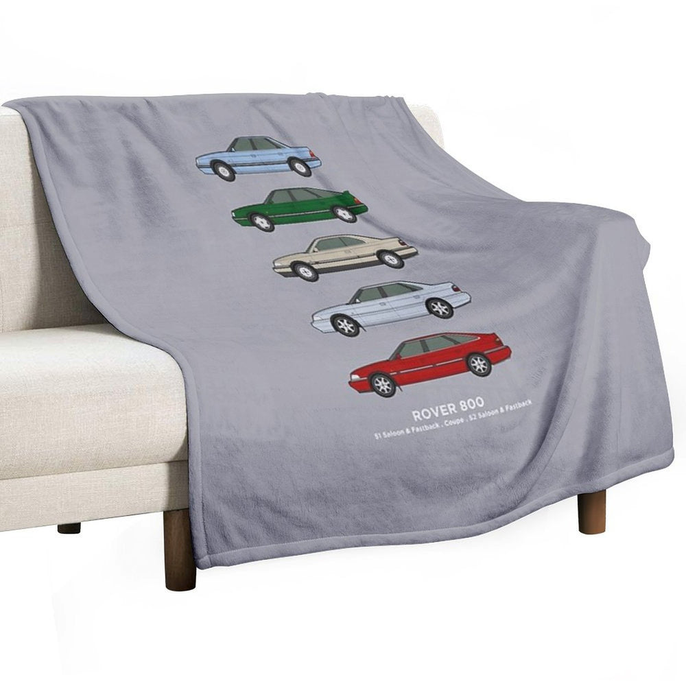 Rover 800 Classic Car Collection Comfort Throw Blanket