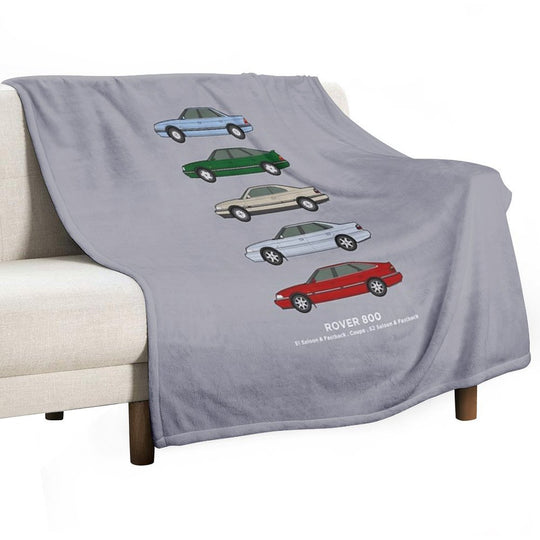 Rover 800 Classic Car Collection Comfort Throw Blanket