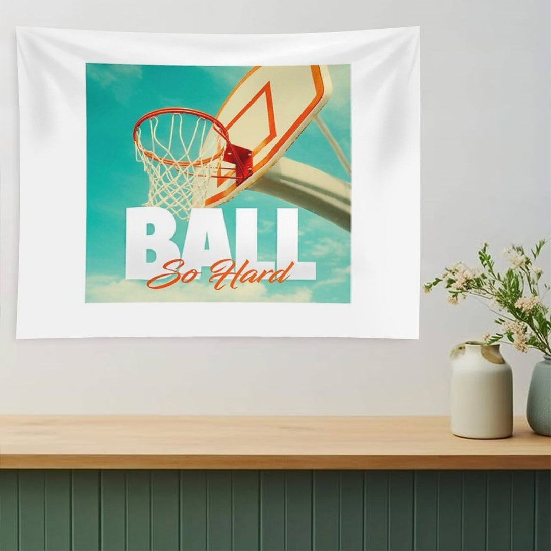 Ball So Hard HD Vintage Art Tapestry